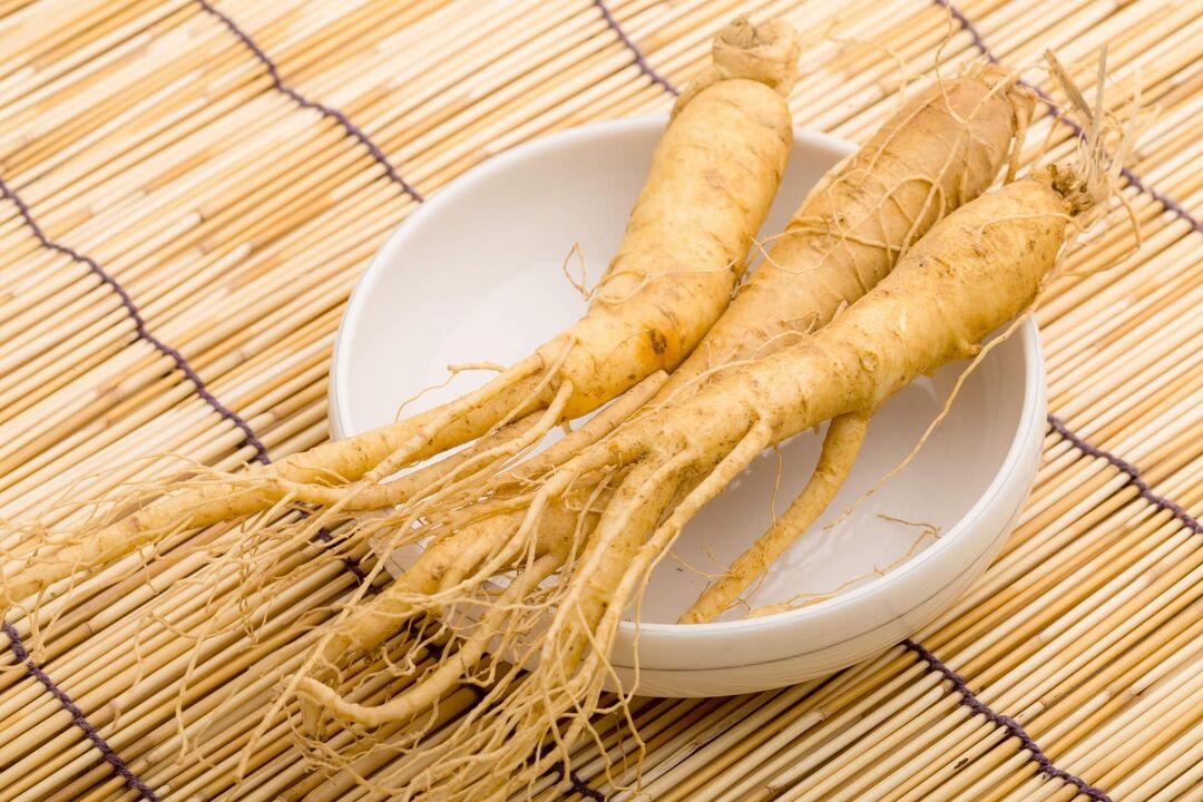 Racine de ginseng pour l'agrandissement du pénis