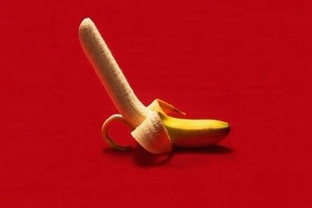 La banane symbolise un pénis agrandi grâce à l'activité physique